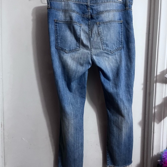 Current Elliott Distressed Boyfriend Jeans Sz 28 Distressed Front - Picture 3 of 11